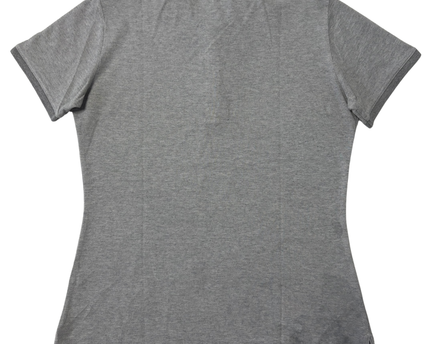 Champion Heather Grey Slim Fit Short Sleeve Polo Shirt