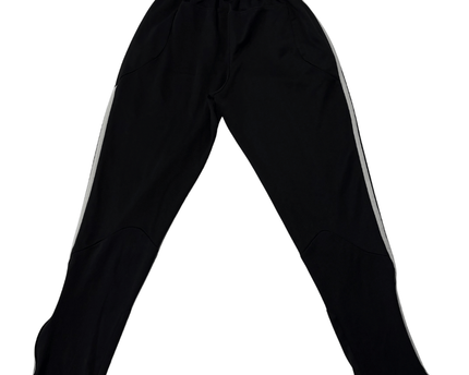 Adidas ClimaCool Black & White Striped Track Pants