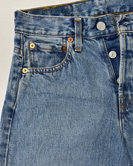 Levi’s 535 Light Blue Vintage Tapered Fit Denim Jeans  - S | Waist: 27"