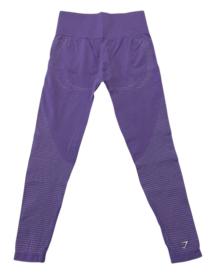 Gymshark Flex Purple Seamless Dot Contour Leggings