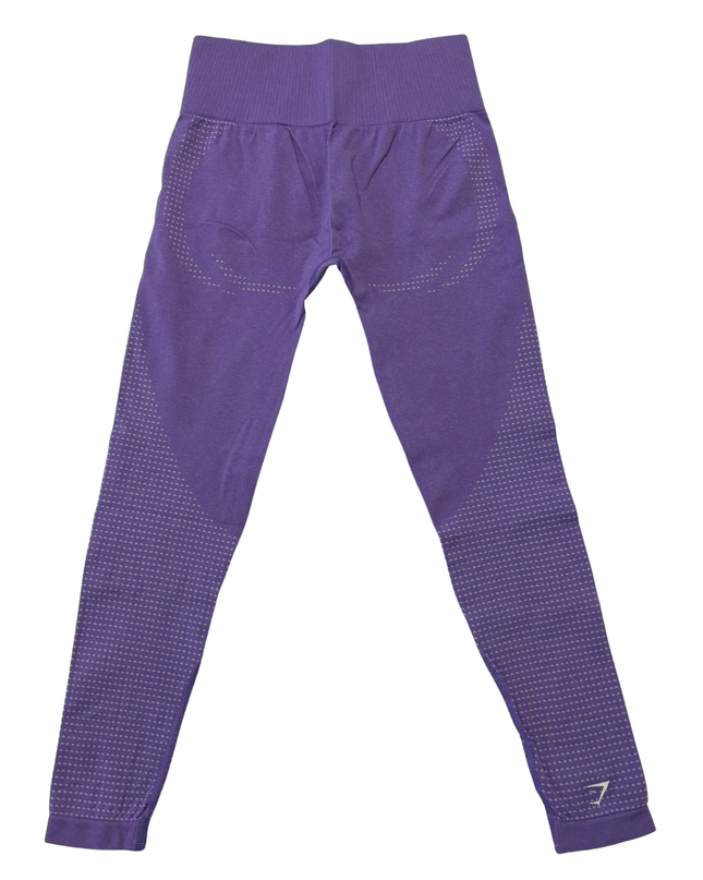 Gymshark Flex Purple Seamless Dot Contour Leggings