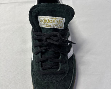 Adidas Black Three-Stripes Suede Sneakers
