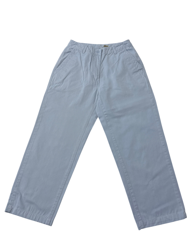 L.L.Bean Light Blue Cotton Tall Trouser