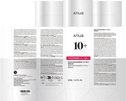 Anua Niacinamide 10% + TXA 4% Serum 30ml