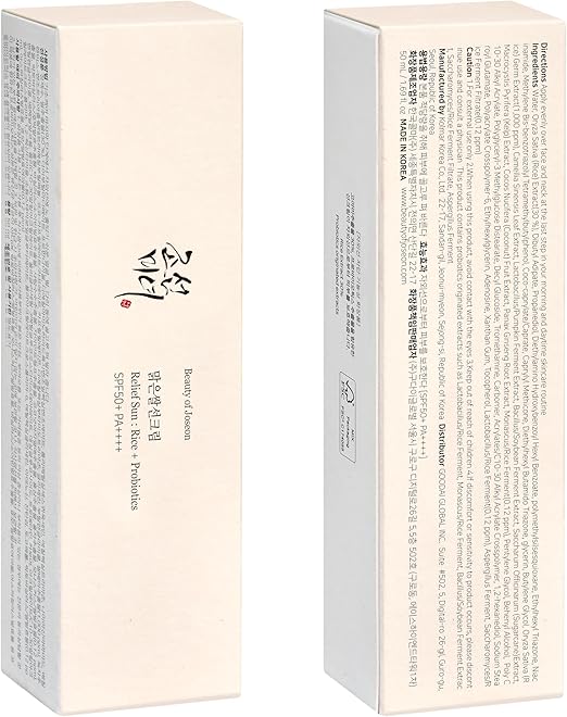 Beauty of Joseon Relief Sun: Rice + Probiotics SPF50+ PA++++ 50ml