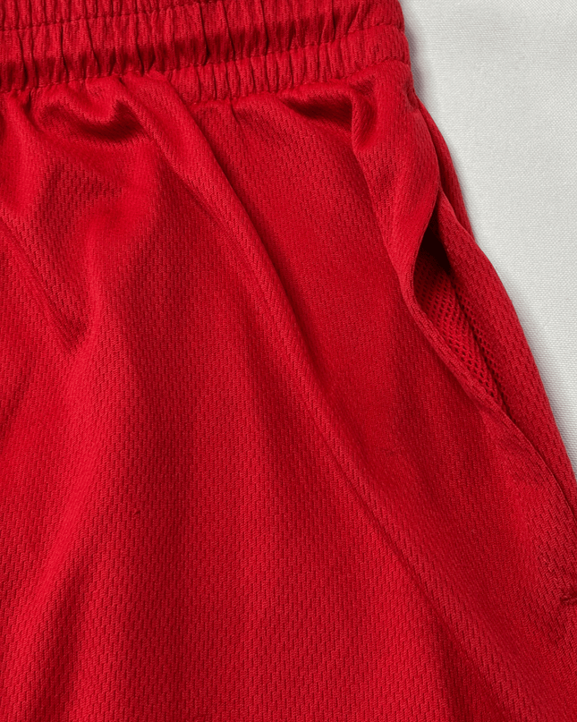 Nike Dri-Fit Big Swoosh Red Basketball Shorts