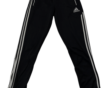 Adidas ClimaCool Black & White Striped Track Pants