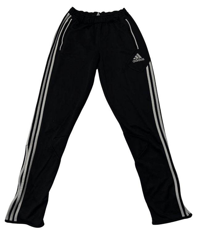 Adidas ClimaCool Black & White Striped Track Pants