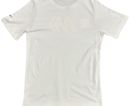 Nike Mercurial Multi-Color Logo White Dri-Fit T-Shirt - XS