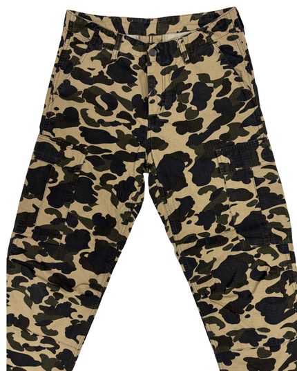 Carhartt WIP Camo Ripstop Desert Jungle Print Regular Cargo Pants - S | Waist: 30"