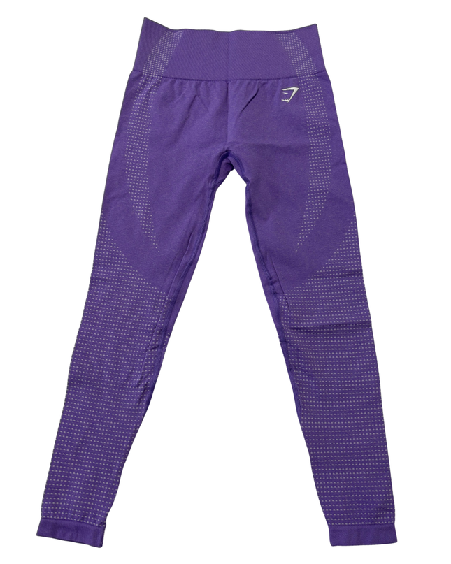 Gymshark Flex Purple Seamless Dot Contour Leggings