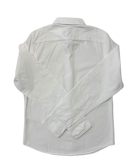 Abercrombie & Fitch Muscle Fit White Button-Down Shirt - M
