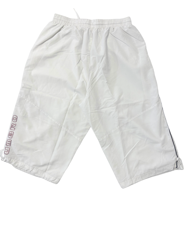 Umbro White 3/4 Training Pants