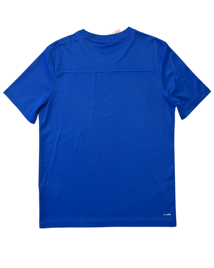 Adidas Climalite Royal Blue Logo Training T-Shirt