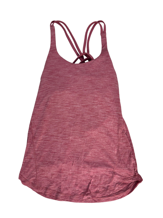 Lululemon Power Y Tank Heathered Red - XS