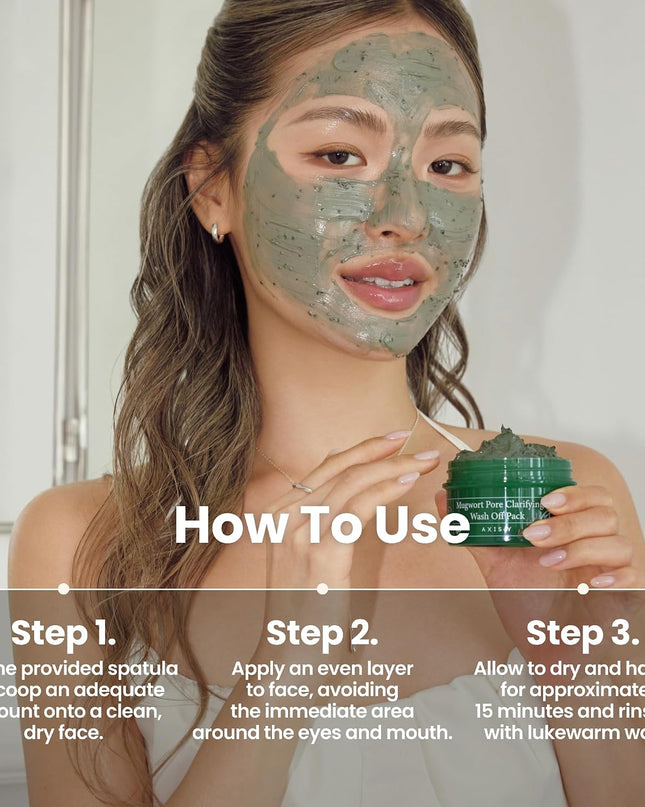 AXIS-Y Mugwort Pore Clarifying Wash Off Pack 50ml