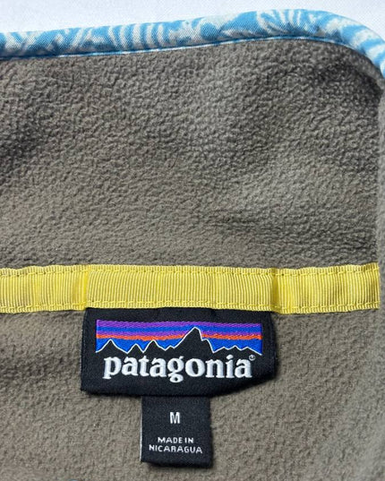 Patagonia Brown Snap-T Lightweight Synchilla Fleece Pullover