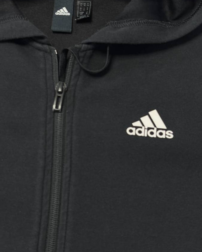 Adidas Black Full-Zip Primegreen Training Hoodie