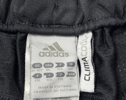 Adidas ClimaCool Black & White Striped Track Pants