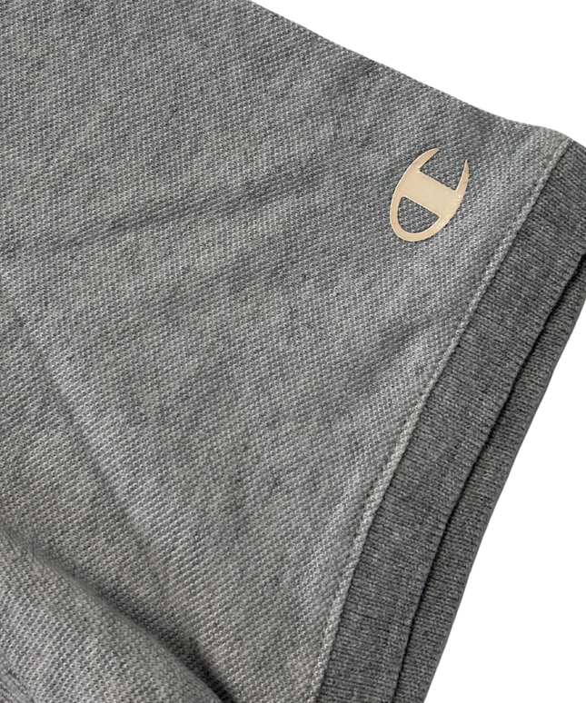 Champion Heather Grey Slim Fit Short Sleeve Polo Shirt