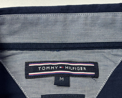 Tommy Hilfiger Navy Blue Long-Sleeve Button-Down Shirt