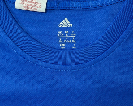 Adidas Climalite Royal Blue Logo Training T-Shirt