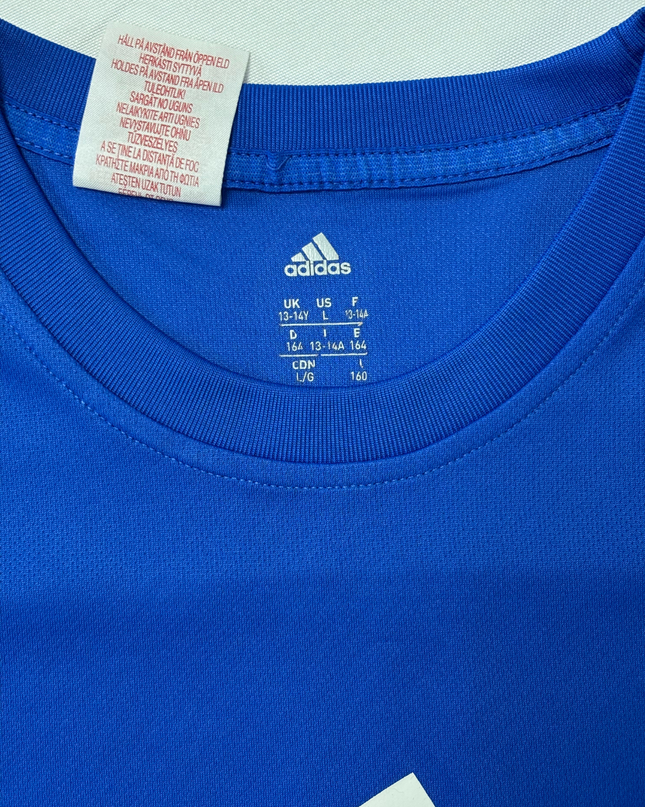Adidas Climalite Royal Blue Logo Training T-Shirt