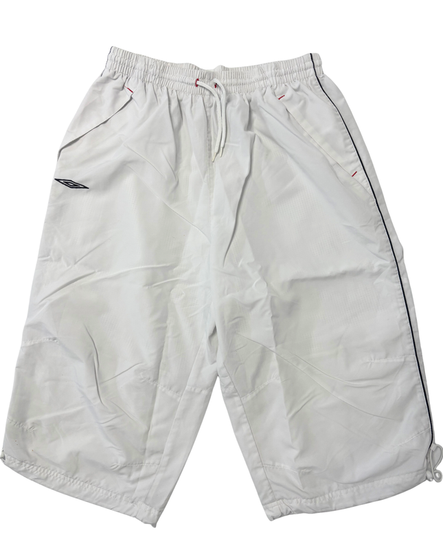 Umbro White 3/4 Training Pants