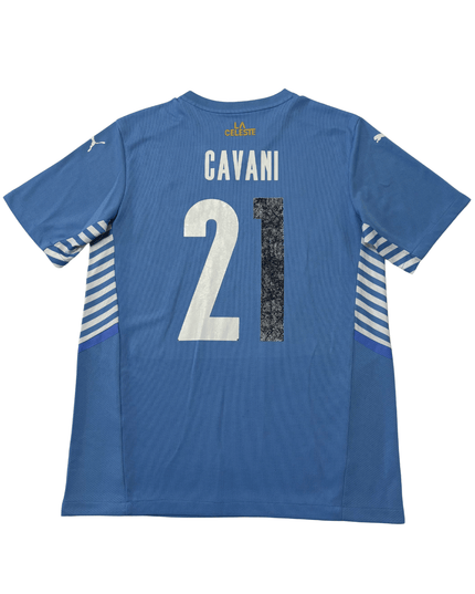 Uruguay 2021-22 Copa América Home Football Jersey - Cavani #21