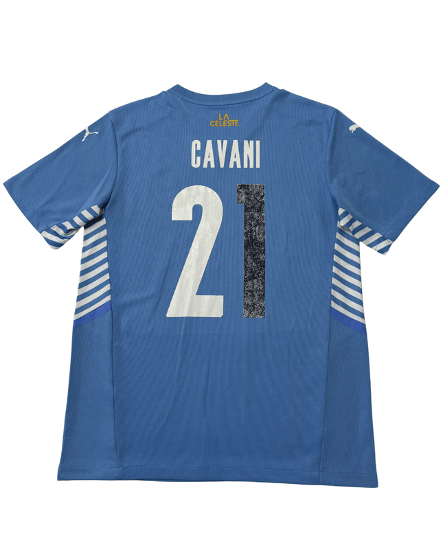 Uruguay 2021-22 Copa América Home Football Jersey - Cavani #21