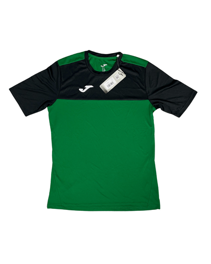 Joma Tennis Winner Tshirt Green with Black Panel - S | New With Tags