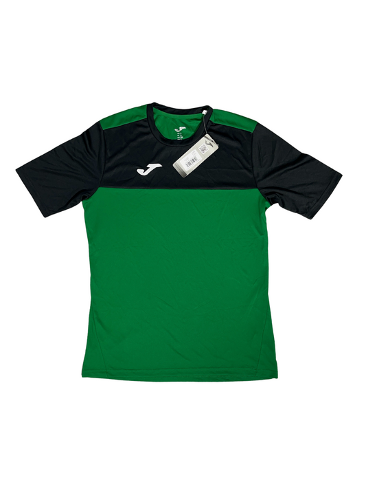 Joma Tennis Winner Tshirt Green with Black Panel - S | New With Tags
