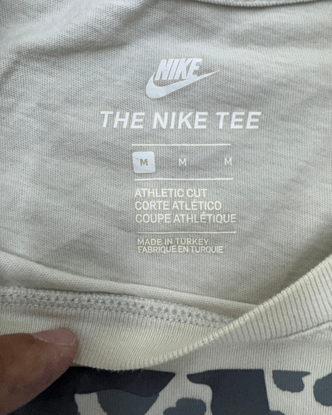 Nike Beige Tee- XS