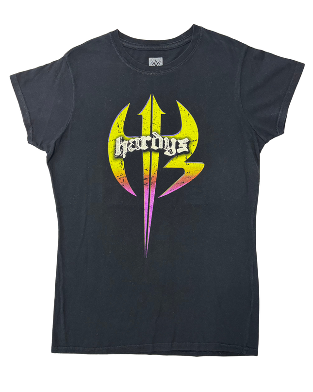 WWE Authentic Hardy Boyz Graphic Wrestling T-Shirt - S