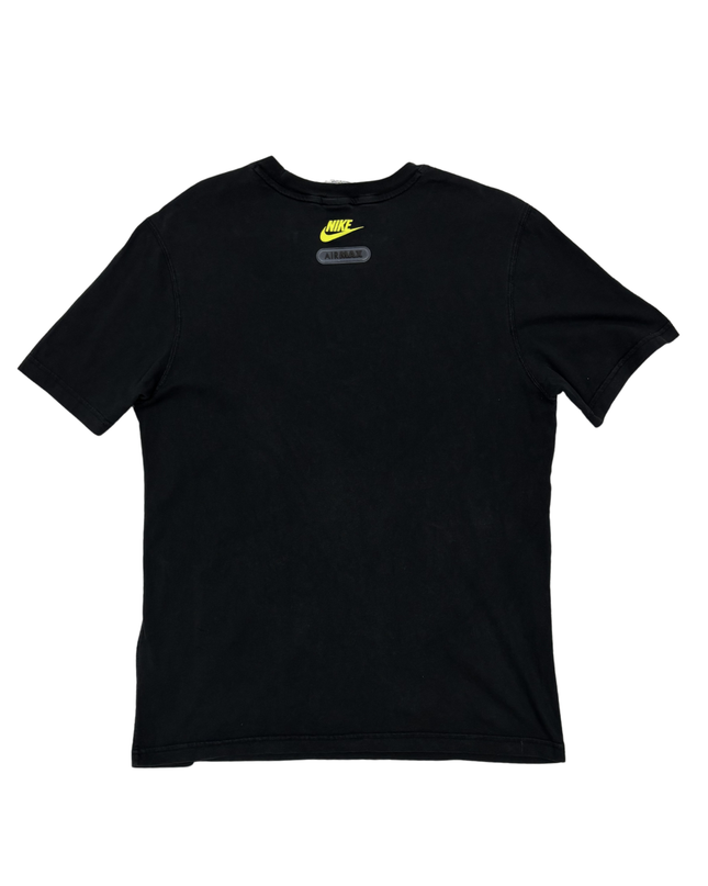 Nike Air Max Retro Black & Volt Graphic T-Shirt - S