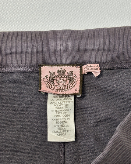 Juicy Couture Charcoal Velour Flare Lounge Pants - L | Waist: 32"