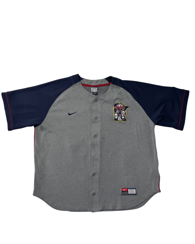 Nike MLB Vintage Minnesota Twins Justin Morneau #33 Jersey