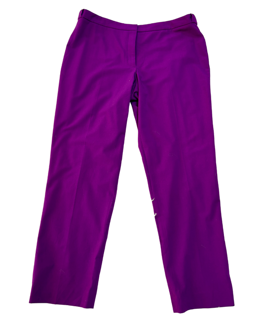 Calvin Klein Bold Purple Tailored Pants - XXL
