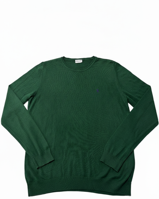 U.S. Polo Assn. Green Crewneck Knit Sweater