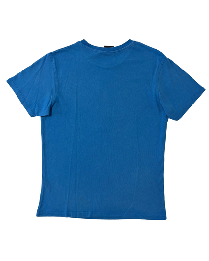 Rick and Morty x Adult Swim Blue Graphic Cartoon T-Shirt - S