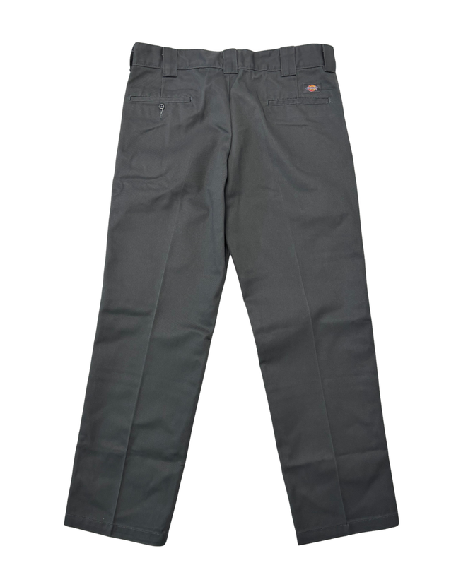 Dickies Slim Straight Charcoal Gray Work Pants - XL | Waist: 36"