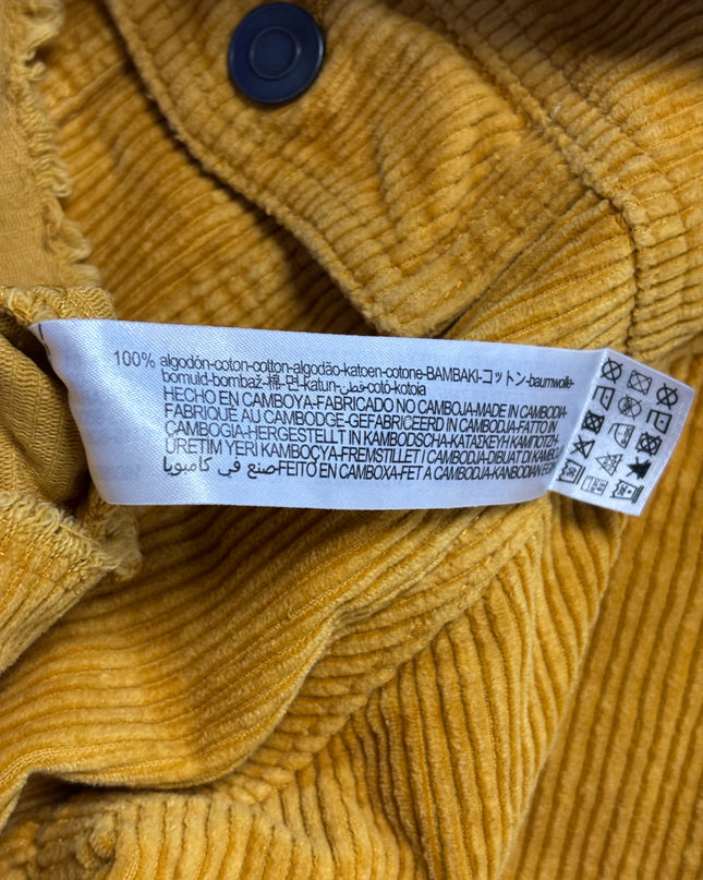 Zara Mustard Yellow Oversized Corduroy Jacket