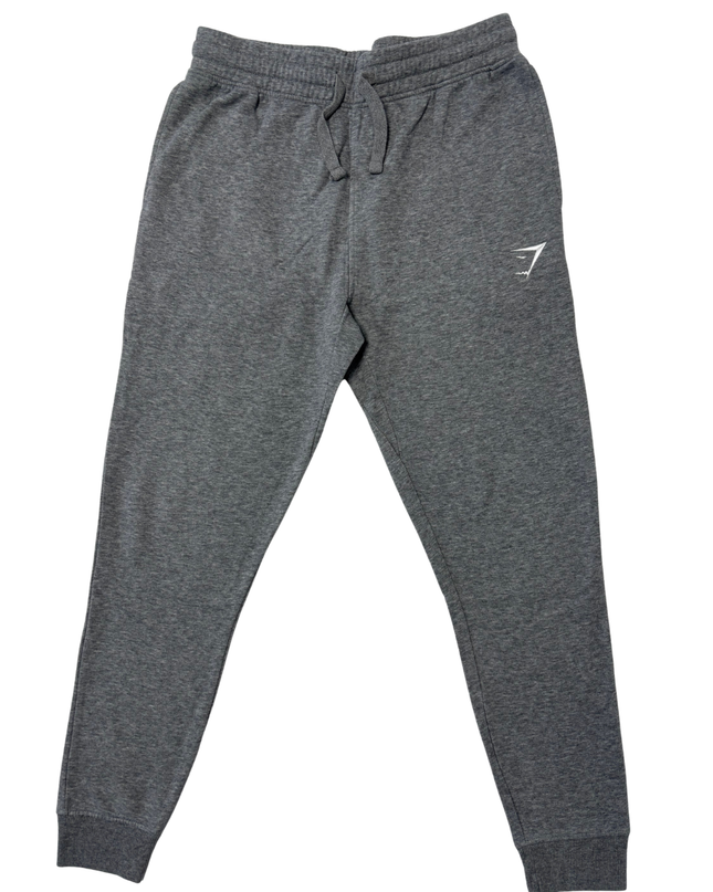 Gymshark Crest/Legacy Gray Marl Slim Fit Joggers