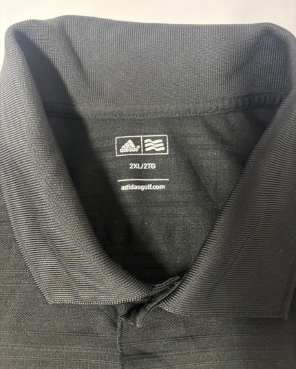Adidas Golf Black Performance Polo Shirt - XL