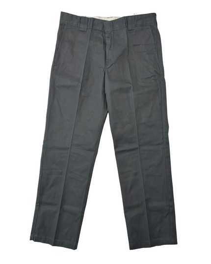 Dickies Slim Straight Charcoal Gray Work Pants - XL | Waist: 36"