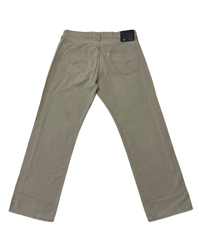 Levi's 559 Khaki/Tan Relaxed Straight Fit Chino Style Pants