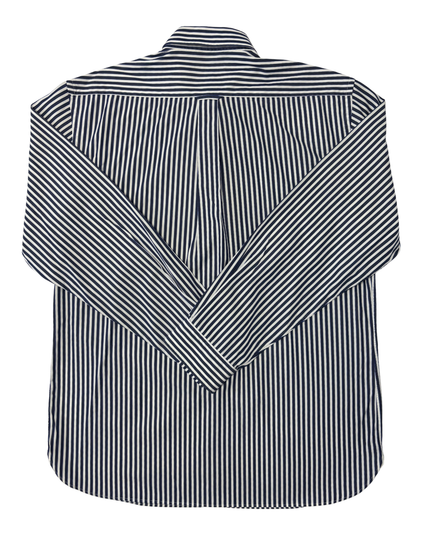 GANT Banker Stripe Navy & White Button-Down Shirt
