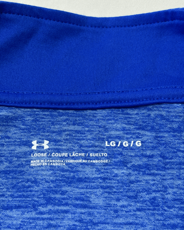 Under Armour Blue Quarter-Zip Loose Fit Performance Pullover