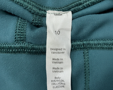 Lululemon High-Rise Align in Dark Teal Leggings