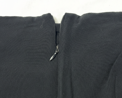 Forever 21 Contemporary Black A-Line Midi Skirt